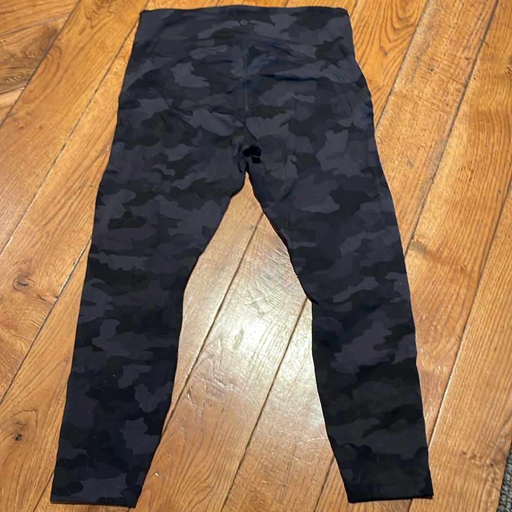 Lululemon black camo leggings